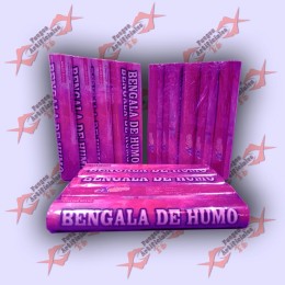 Bengala de Humo Color ROJO - Pack X10